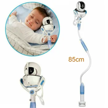 Multifunktions Universel Telefon Holder Stand Bed Doven Vuggen Lange Arm Justerbar 85cm Baby Monitor Wall Mount-Kamera