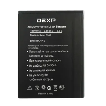 Høj Kvalitet 1800mAh Batteri Til DEXP IXION E345 Phone Tracking Kode