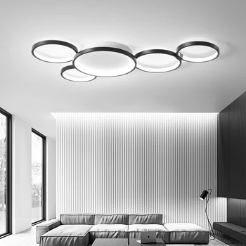 Nye dæmpning Nordiske moderne stue LED loft lampe soveværelse lampe restaurant LED lysekrone hotel LED-lampe fabrikken direkte salg