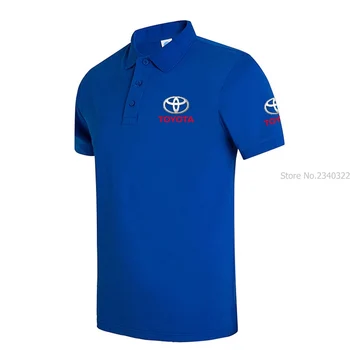 Polo-Shirts til Mænd Sommeren kortærmet Polo Shirts toyota Polo shirts Mærke Classic-Fit Polo Shirt