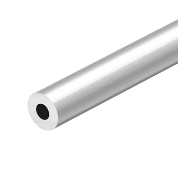 Uxcell 6063 Aluminium Runde Rør 300 mm Længde 17mm OD 8mm Indre Dia Seamless Aluminium Lige Rør