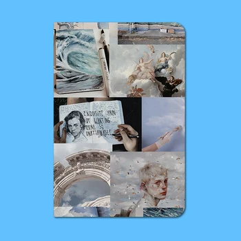 Magzine Kunst Flip Cover Til iPad Luft 3 2 Pro 9.7 10.2 10.5 11 12.9 2019 Tablet Tilfælde Smart cover Til ipad 9.7 2018 5 6 7