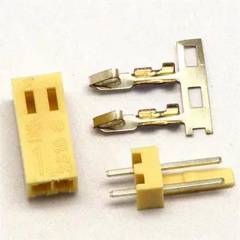 KF2510 stik 2,54 MM-stik sæt: plug + pin + terminal 2p 100 sæt