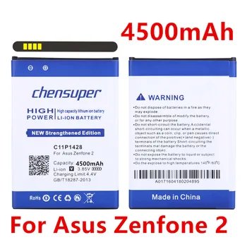 Nye 4500mAh C11P1428 Batteri Til Asus Zenfone 2 Zenfone2 Laser ZE500KL ZE500KG Batterier