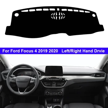 Bilens Instrumentbræt Dække For Ford Focus 4 2019 2020 Dash Mat Pad Dash Board Cover Tæppe Auto solsejl DashMat Anti-UV-Bil Stling