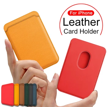 Kort Taske Til Magnetiske Mode Wallet-Kort Holder taske Til iPhone 12 Pro Max 12 Mini Luksus Læder Etui, Cover Magsfing Magsave