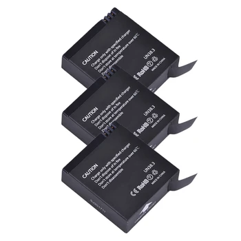 3Pcs 3.8 V Oprindelige SJCAM SJ6 LEGEND Batteri Accu + LED 3-Slot-USB-Oplader til SJ6 Legende SJ6 Legende Air Sport DV-Kameraer