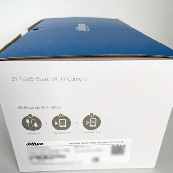 Dahua IP-Kamera 4MP IPC-HFW1435S-W Sikkerhed Kamera IR H. 265 Bullet Wi-Fi-Netværk Kamera