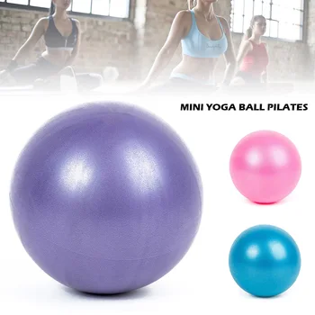Mini Yoga Pilates Bold Eksplosion-bevis Pvc Fitball for Stabilitet Udøve Uddannelse Gym Anti Burst&skridsikker Halm 25cm