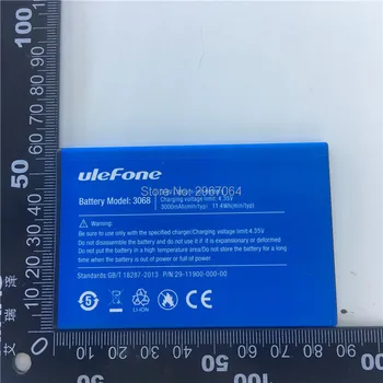 Mobiltelefon batteri til ULEFONE 3068 3000mAh batteri med Høj kapacitet 5.5 tommer MTK6580 1+8G for ulefone S1 batteri