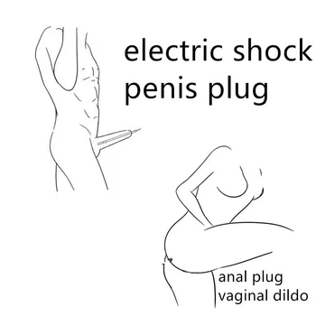 Sex legetøj anal urinrøret Butt Plug dilator SM Prostata massage voksen erotisk sexlegetøj til manden, kvinden, Elektro Chok vaginal stimulering.