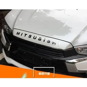 Bil styling ABS for Mitsubishi ASX overordnede bogstaver, indsætte machine head letter bil klistermærker