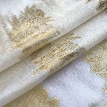 Classic jacquard mønster silk cut gaze silke klassiske mønster stof enkelt særlig behandling silke stof