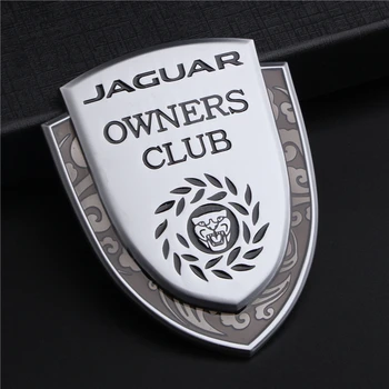Biler Dekoration Emblem For Jaguar Club XE XJ XK XF-xel xfl xjl xjs xj6 E F Tempoet S E Type Xtype xkr-sportsvogn Krop Mærkat