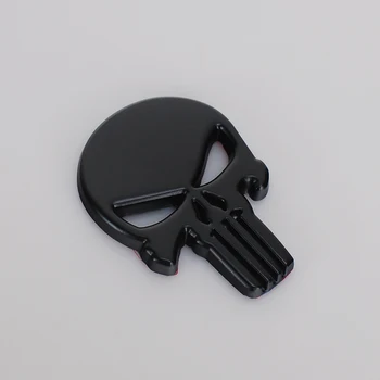 Bil Styling Punisher 3D Metal Kraniet Mærkat Emblem Krop Badge Tilbehør Til SUBARU Forester 2016 2009 Outback impreza