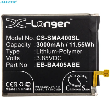 Cameron Sino 3000mAh Batteri EB-BA405ABE,GH82-19582A til Samsung Galaxy A40, Galaxy A40 2019, SM-A405FM/DS, SM-A405FN/DS