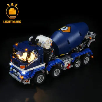 LIGHTAILING LED Lys Kit Til 42112 Technic betonblander Lastbil Legetøj byggesten Belysning