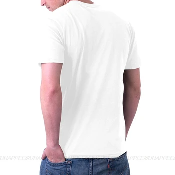 Personlig Løst Problemet Tees Mænds Custom Made Korte Ærmer Blød Bomuld Hvid Rund Hals t-Shirts Shirt