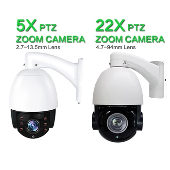 Offentlig 22X Zoom 1080P WiFi Speed Dome Kamera PTZ CCTV Sikkerhed Videoovervågning Cam med Night Vision autofokus To-Vejs Audio-Wa