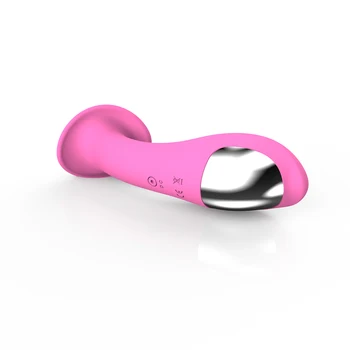 El-Champignon Kvindelige Vibrator Klitoris Stimulator Sex Toy USB-Opladning, 360 Graders Massage Vibrator