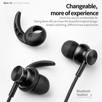 Mate 10 magnetiske trådløse bluetooth headset neckband sport hovedtelefoner stereo-bass-hovedtelefoner til iphone XR HUAWEI P20 UM
