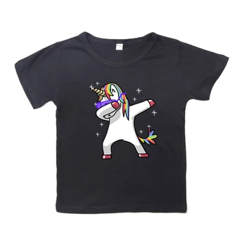 Jul Sjove Børne T-Shirt Unicorn Duppe Children ' s Casual t-stykkerne Dreng Pige Skjorte Søde Tegneserie Baby t-shirts