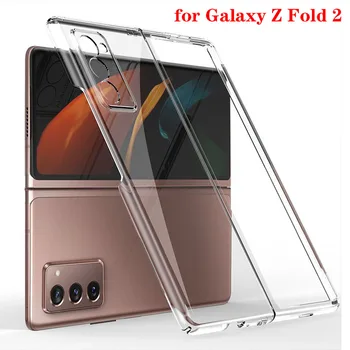 10stk taske Til Samsung Galaxy Z-Fold 2 5G Tilfælde Svært PC Klart og Gennemsigtigt bagcover Til Samsung Z-Fold 2 Fold2 5G Telefonen Tilfælde