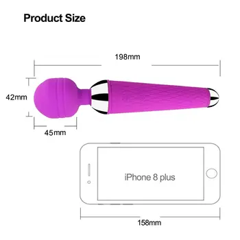 AV Vibrator Legetøj Magic Wand-G Spot Powerful Sex-Shop For Kvinde USB-Genoplade Voksne Klitoris Stimulator Massageapparat Erotiske Produkter