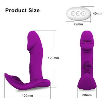Stimulator Sex Shop Trådløse Bærbare Trusser Dildo Vibrator Sex Legetøj til Kvinder, Voksne Par Vaginal Ramt Touch G Spot Klitoris