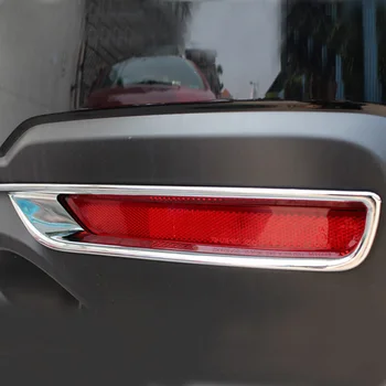 ABS Chrome For Subaru Forester 2016 2017 Bil Hale Tilbage Bag Tåge Lys Lampe Bumper Cover Trim Tilbehør Mærkat 2stk
