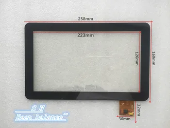 Helt nye 10,1-tommer originale håndskrevne kapacitans touch screen FX-C9.0-194 eksterne skærm Yijian løbebånd touch skærm