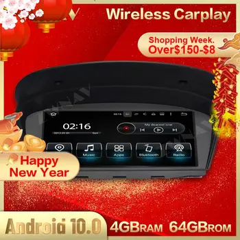 Android-10.0 Skærmen Car Multimedia Afspiller Til BMW 5 seris E60 E61 M5 6 seris E63, E64 M6 3 Seris E90 E91 E92 E93 M3 GPS-hovedenheden
