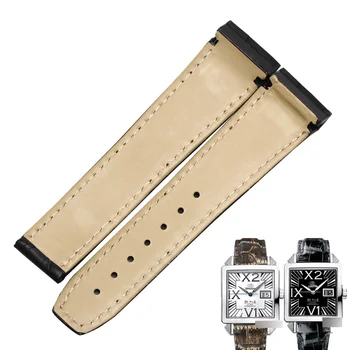 WENTULA watchbands for OMEGA X2 STOR DATO X2 kalv-læder band ko læder Ægte Læder læder strap watch band
