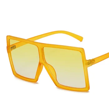 Engros Nuancer Overdimensionerede Solbriller til kvinder, Mænd 2020 Retro Vintage Square Solbriller Kvindelige Bulk Metal Hinge Brillerne UV400