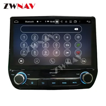 2 Din 128GB For Ford Ecosport Fiest 2017 2018 Android 10 Screen Bil Multimedia Afspiller Audio Radio GPS Navi-hovedenheden Auto Stereo