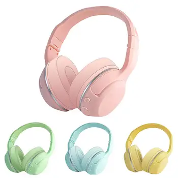 Trådløs Bluetooth-Solid Farve Musik Gaming Hovedtelefoner Stereo-Headset med Mic Dyb Bas Musik, Gaming Over Øret Headsettet Bedste Gaver