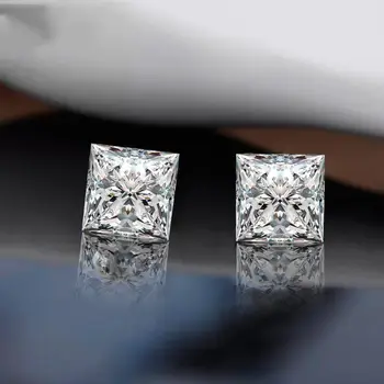 Szjinao Virkelige Løs Smykkesten Moissanite Diamant 0.4 ct 4*4MM D Farve VVS1 Passere Diamant Test For Ring Smykker Sten Wholsale
