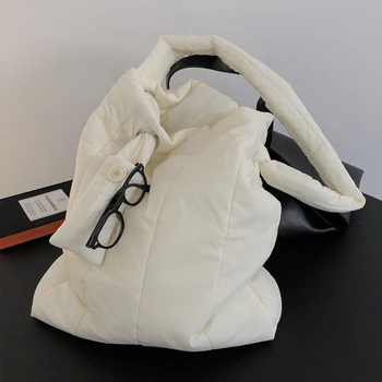 Casual space bomuld crossbody taske designer kvinder håndtasker luksus dame skulder tasker stor kapacitet totes store punge 2020 vinter