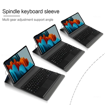AJIUYU Tastatur taske Til Samsung Galaxy Tab S7 11