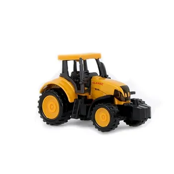 8stk/Sæt Mini-Legering Engineering Bil Model Traktor Toy Dump Truck Model Classic Mini Toy Køretøjer til Drenge Gave
