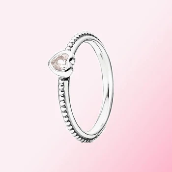 2020 Nye Populære 925 Sterling Sølv, Rose Lyserød Syntetisk Safir Ring Kvinders Mode Originale Smykker Gratis Fragt