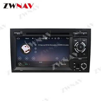 128G Carplay Android 10 Tv Player Til Audi A4 2002 2003 2004 2005 2006 2007 2008 GPS Navi Auto Audio Radio Stereo Head Unit