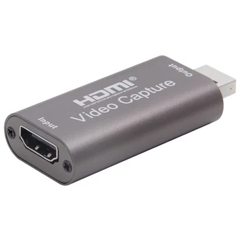 HMDI Video Capture-Kort USB 3.0 2.0 HDMI Video Grabber Optager Max fr PS4 Spil, DVD-Videokamera HD-Kamera Optagelse af Live Streaming