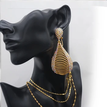 Sølv Øreringe Til Kvinder, Piger, store design-øreringe nyt design til kvinder, drop øreringe