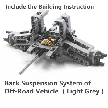 MOC Technic Dele 78pcs Bageste Suspension System af Off-Road Vehiclecompatible med lego til børn drenge toy ETR78