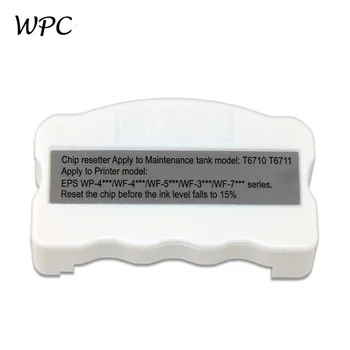 T6710 Vedligeholdelse Ink Tank chip resetter til Epson WP-4515 WP-4020 WP-4520 WP-4530 WP-4533 WP-4590 WF-5111 PX-B750F B700 PX-675F