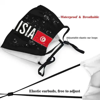Tunesien Maske Anti Støv Justerbar Ansigt Maske Beskyttelse Cover Voksen Respirator Munden Dæmpe