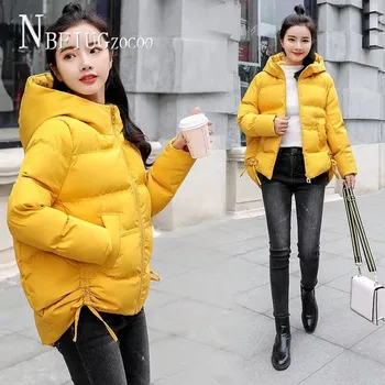 2020 Brød Kvinder Short Stil Løs Parkacoats Winter Plus Size Koreanske Kvinder Coat