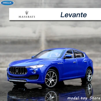 WELLY 1:24 Maserati Levante simulering legering bil model håndværk dekoration samling toy værktøjer gave