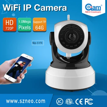 NEO Coolcam NIP-51F2G HD wifi ip-kamera, en Trådløs P2P CCTV 720P IP-Kamera og Onvif,Gratis APP.